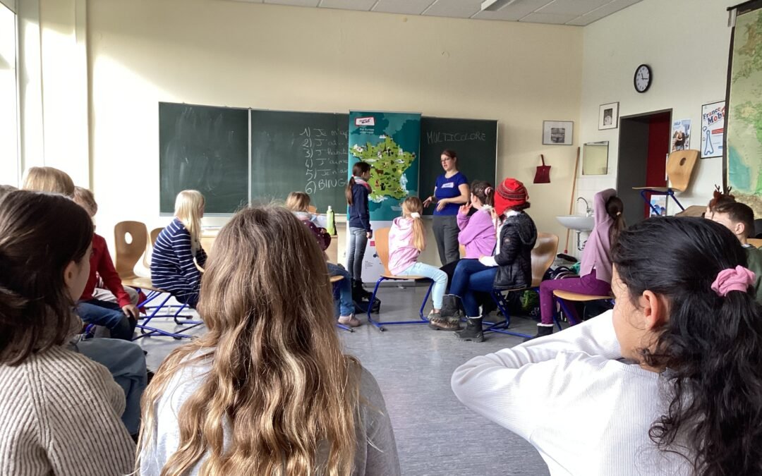 FranceMobil motiviert Schülerinnen und Schüler für die französische Sprache