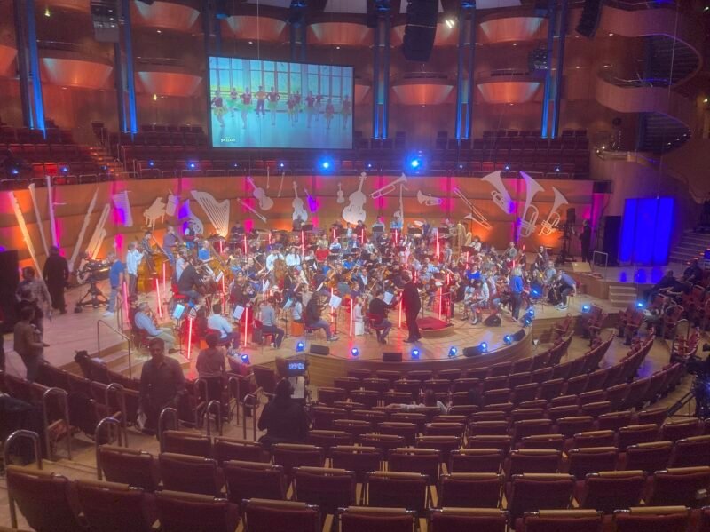 Probe in der Kölner Philharmonie, SVO, WDR-Symphonieorchester