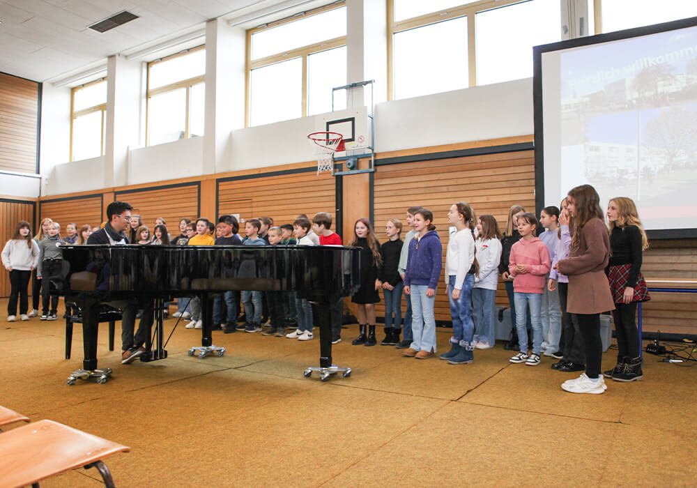 Chor der 5-6 Klassen am Landesmusikgymnasium RLP