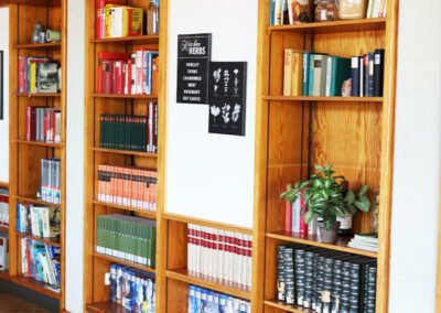 Kaminzimmer im Internat des Landesmusikgymnasiums RLP