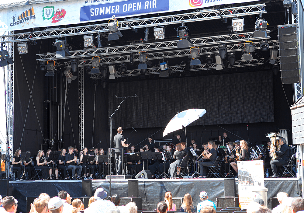 Open Air in Montabaur Sinfonisches Blasorchester am Landesmusikgymnasium RLP