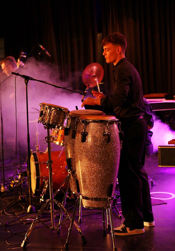 Percussionsensemble am landesmusikgymnasium RLP